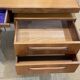 G-Plan teak dressing table and stool - 70s