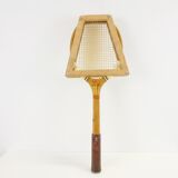 Vintage mid century wooden tennis rackets