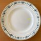 6 old earthenware plates from Saint-Amand (North)