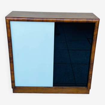 Teak display cabinet