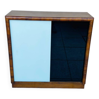 Teak display cabinet