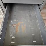 Bureau de direction avec plateau en stratifié palissandre par Mobiltecnica Torino