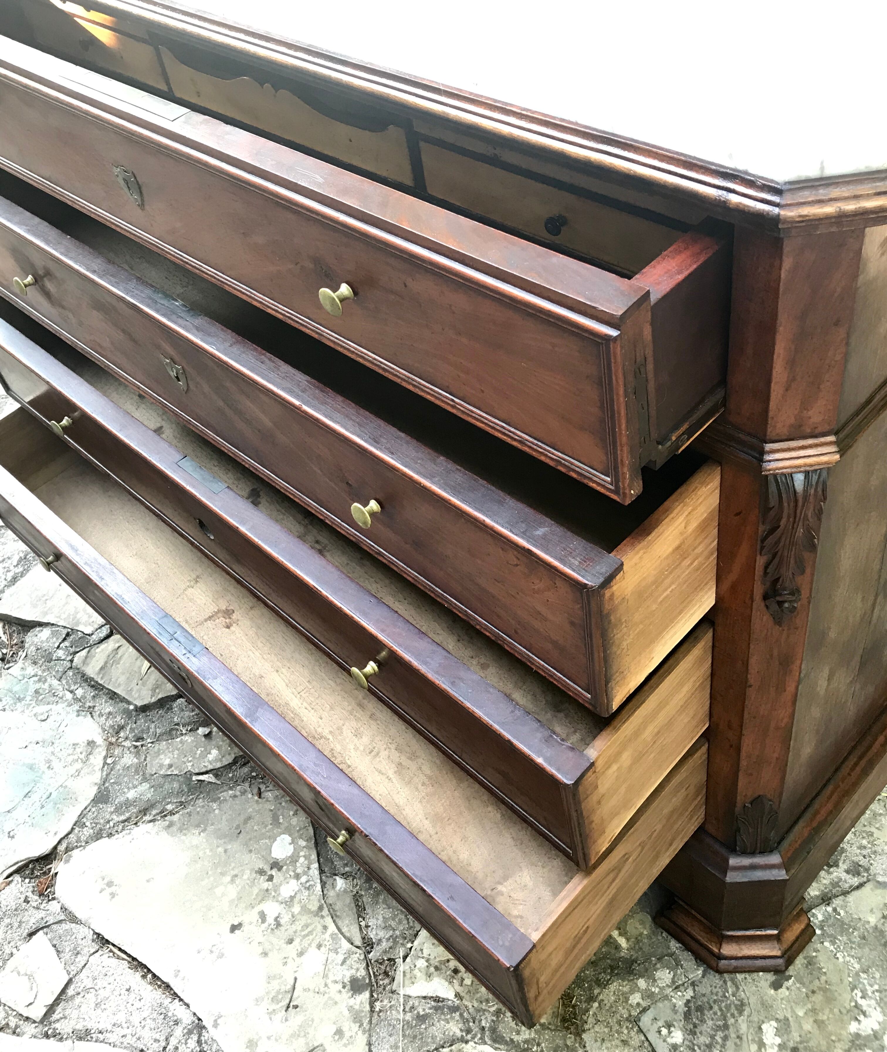 Chest of drawers old secretary