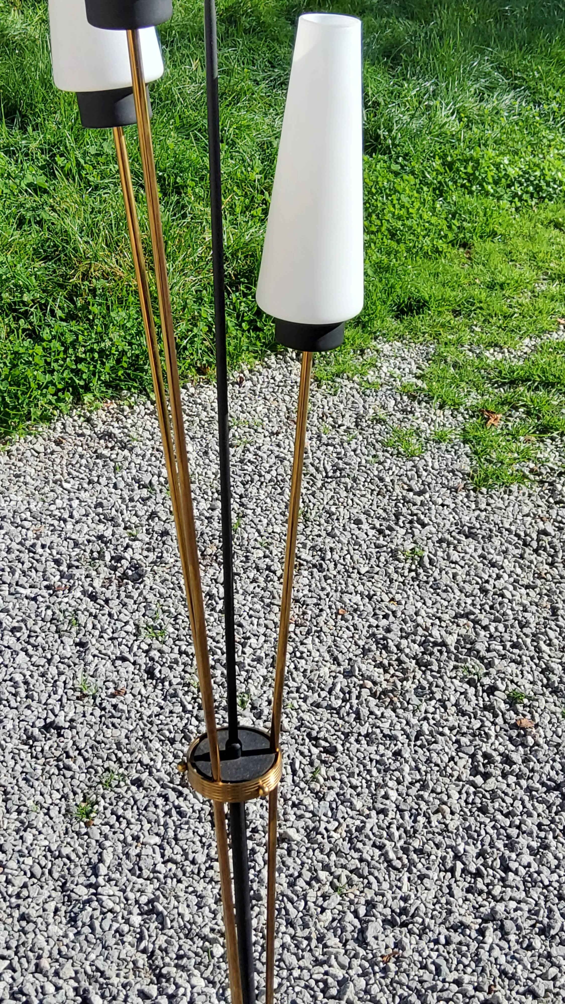 Vintage floor lamp from the 60s from Lunel