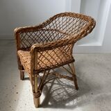 Rattan children's chair