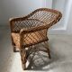 Chaise d'enfant en rotin