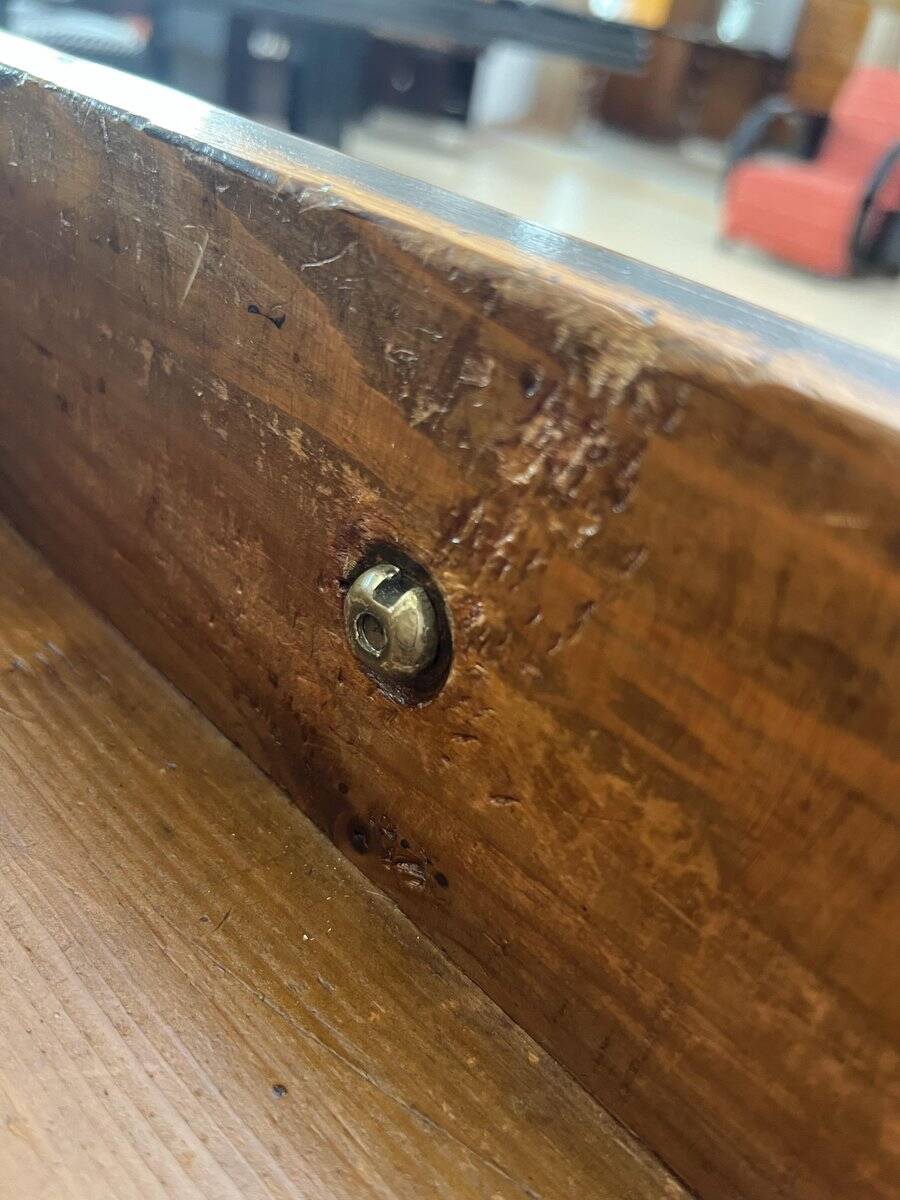 Biedermeier Chest in Walnut Veneer, Cherry, Gold Leaf & Brass, Austria, 1815