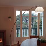 Reggiani 70s arc floor lamp