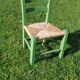 Chair in wood and rattan child