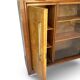 Striking Art Deco birch wood sideboard
