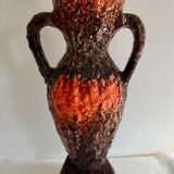 Vase amphore vintage en faïence Callauris
