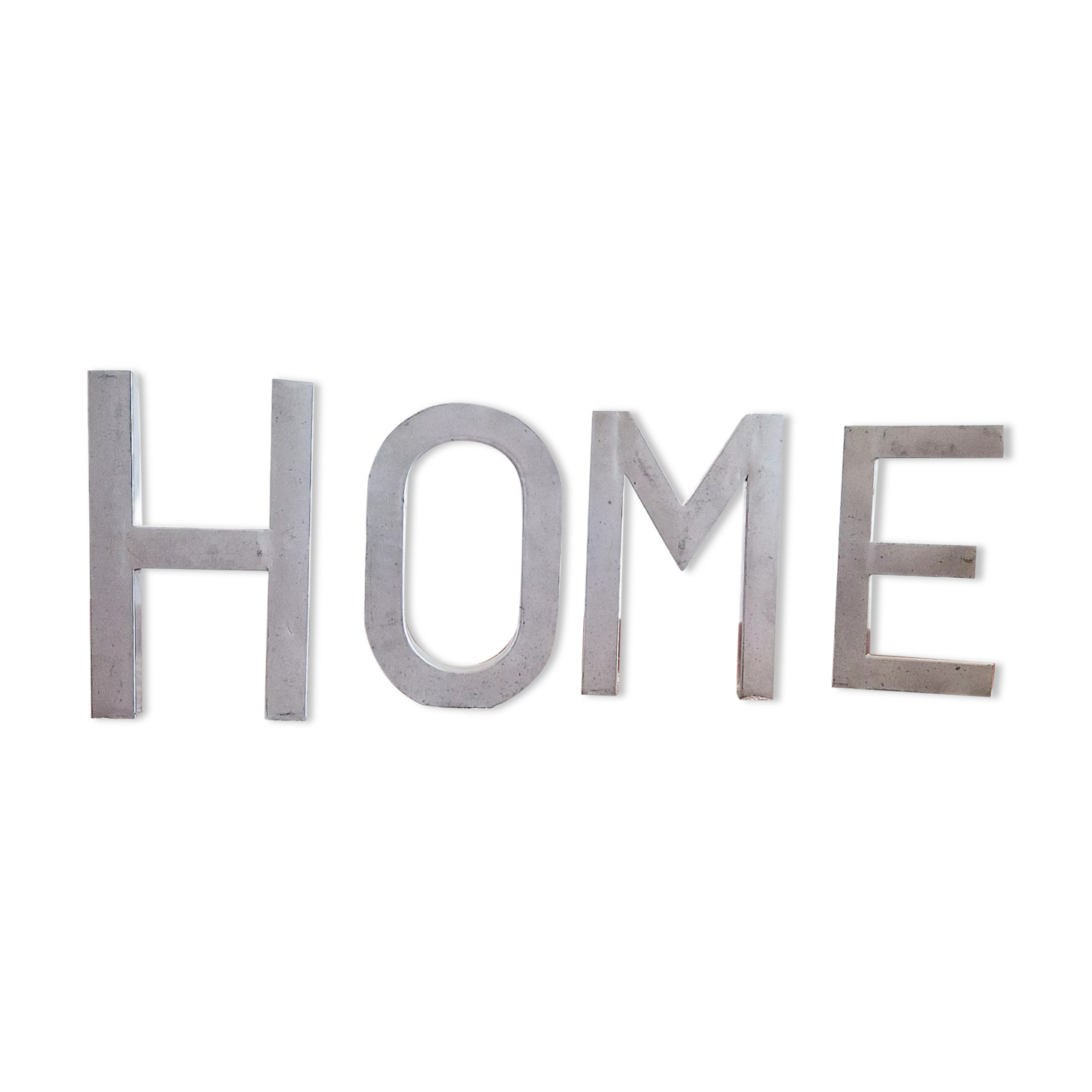 Sign letters 'HOME'