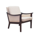 Fauteuil beige, années 1970, design danois, fabriqué au Danemark