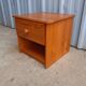 Pine bedside table