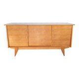 MINVIELLE sideboard, Ash and mahogany, 1950s