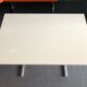 Vintage dining area bench and matching table