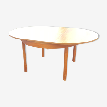 Scandinavian teak dining table