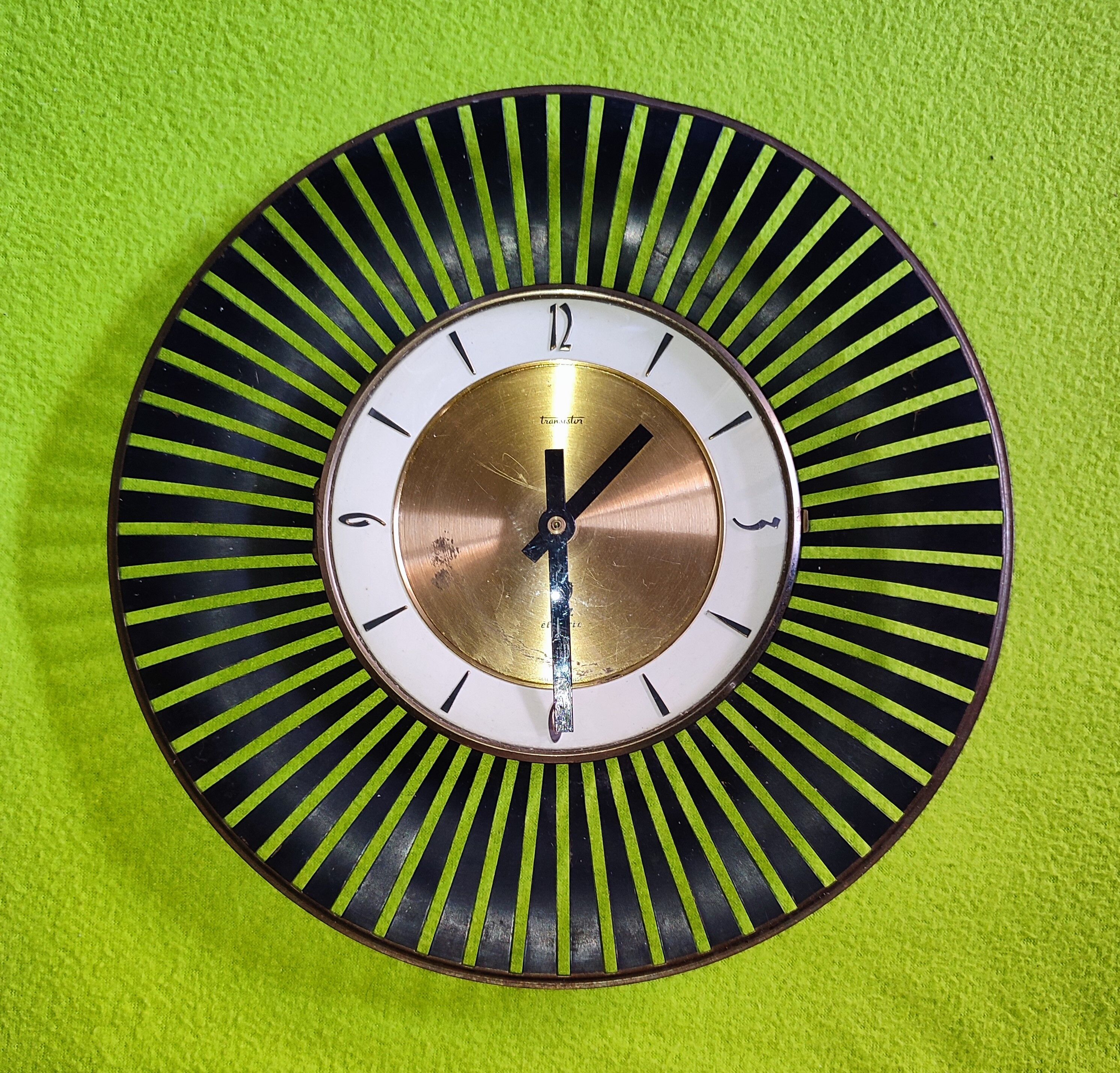 Wall clock JAZ Electric 1950/60's (silent)