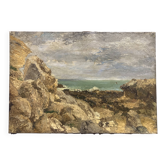 Johan Adolf HAMMES (1905-1994), The Bad Weather at Pierrières, oil painting