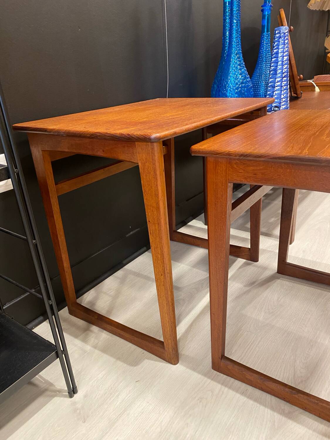 Table gigogne teck scandinave 1970