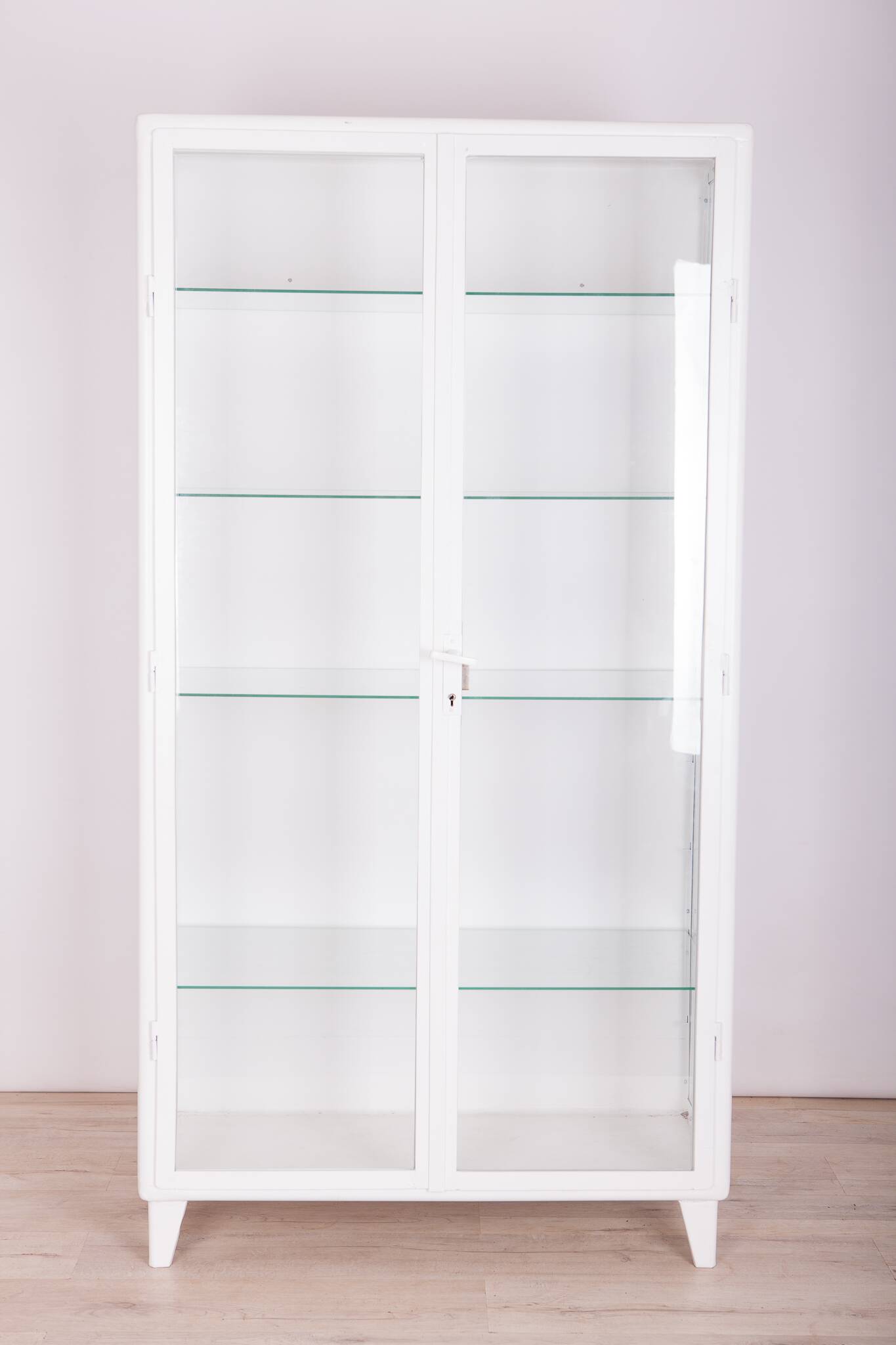 Vintage industrial medical cabinet, 1950s