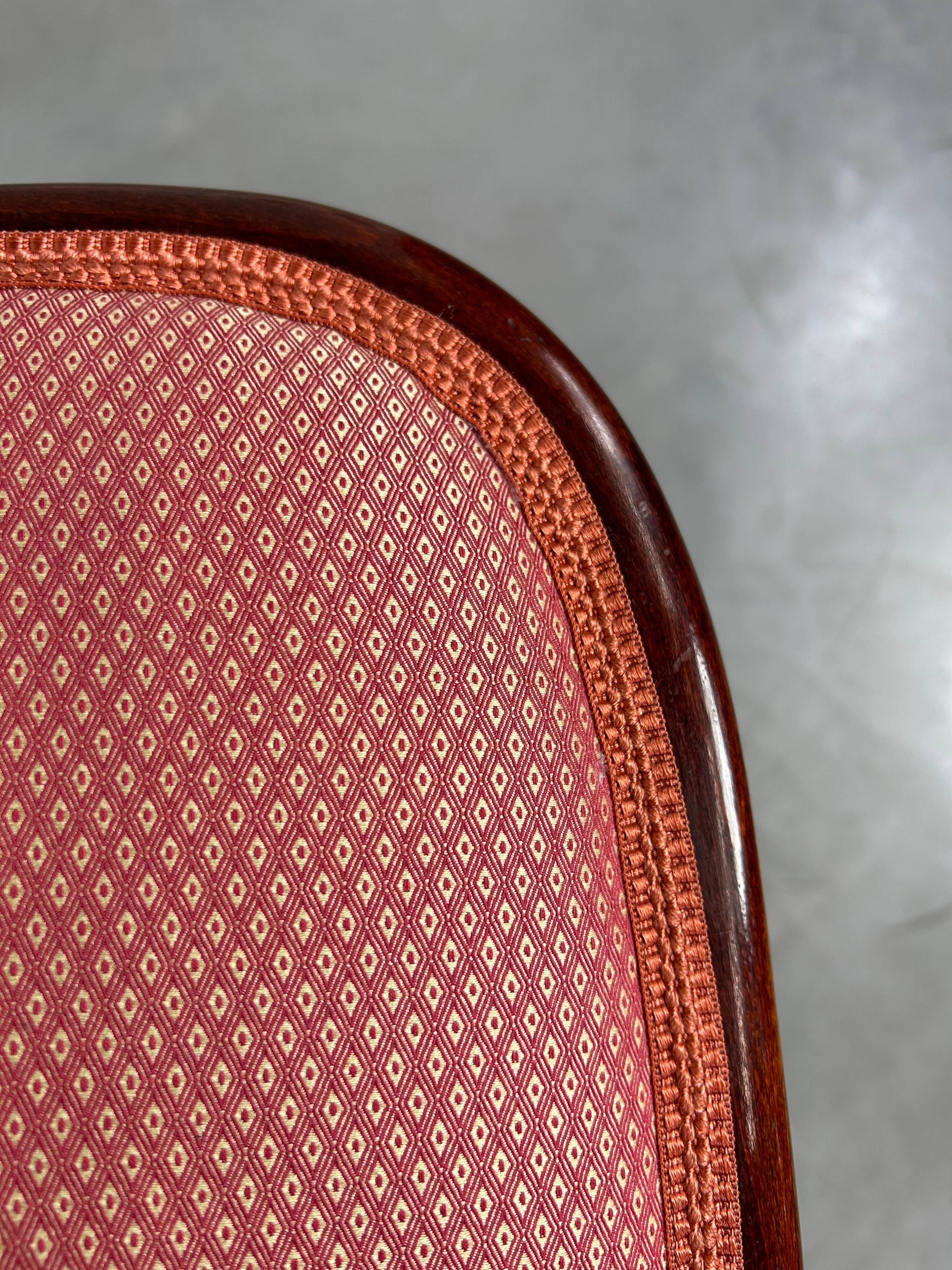 Jugendstil stool no. 715 by Otto Wagner for J.J. Kohn