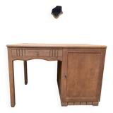 Solid oak Art Deco desk