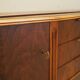 Buffet en noyer, design danois, années 1960, fabriqué au Danemark
