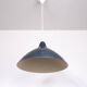 Lampe à Suspension Bleu Pétrole par Lisa Johansson Pape pour Orno, 1950s