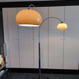Dijkstra floor lamp chrome and plastic