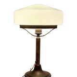 Art deco opaline lamp