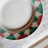 Digoin Sarreguemines Arlequin Plate
