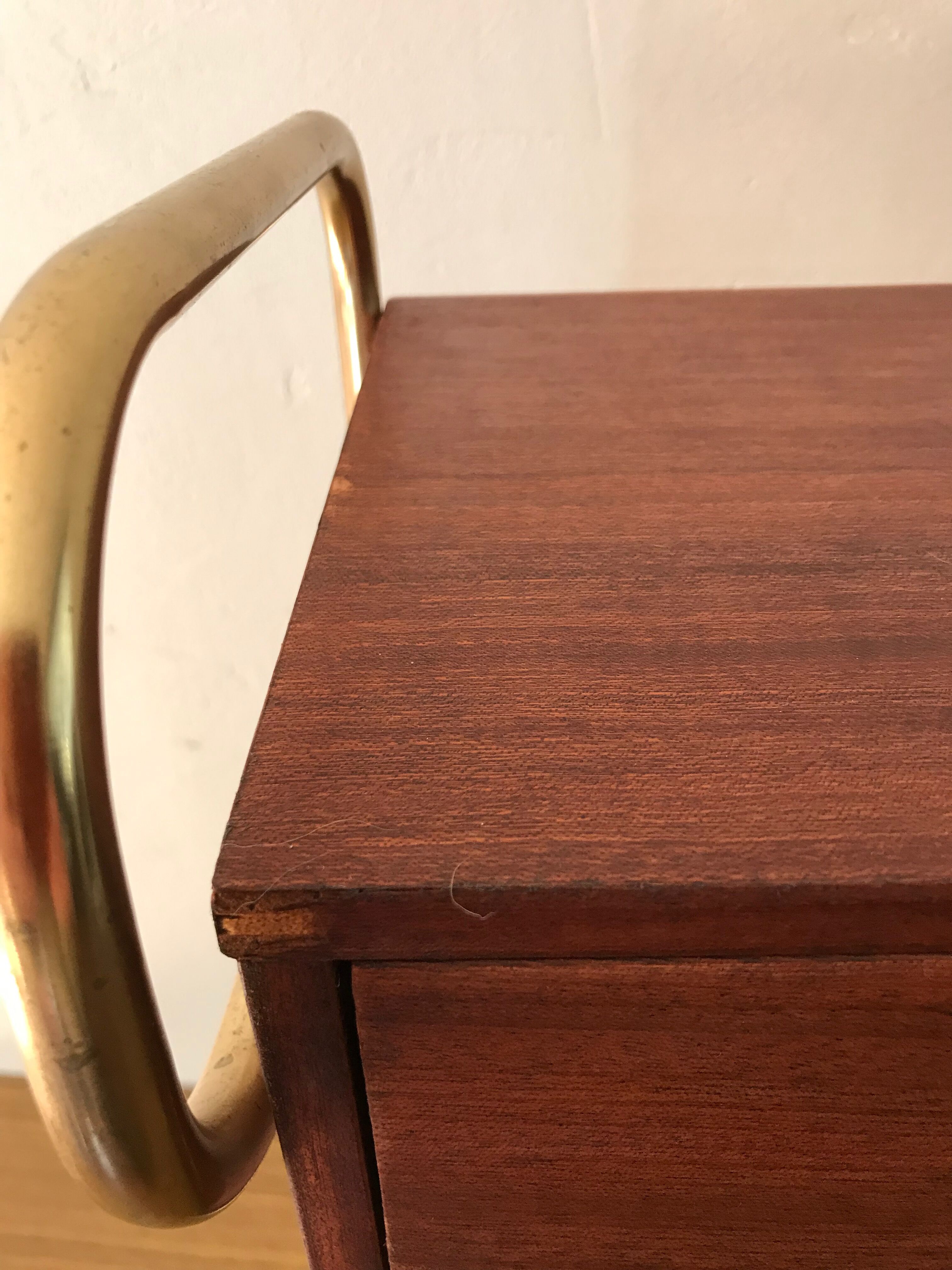Table de chevet en teck