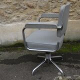 Industrial swivel office chair