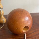 Wooden cup and ball game