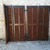 Oak shutters