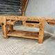 Old workbench side table bathroom furniture 48 x 193 cm
