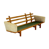 Oak ge-236 sofa, Hans J. Wegner, Getama, 1960
