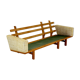 Oak ge-236 sofa, Hans J. Wegner, Getama, 1960