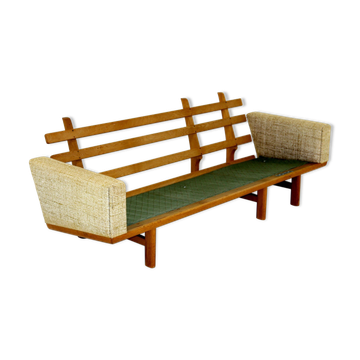 Canapé ge-236 en chêne, Hans J. Wegner, Getama, 1960