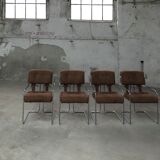 Four Tucroma armchairs by Guido Faleschini