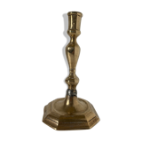 Louis XIV style bronze candle holder