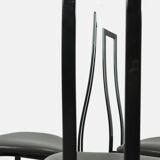 Set of 4 Italian Postmodern dining chairs by Maurizio Cattelan, 1980s