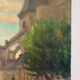 The Little Andely at Château Gaillard, oil on canvas 1954