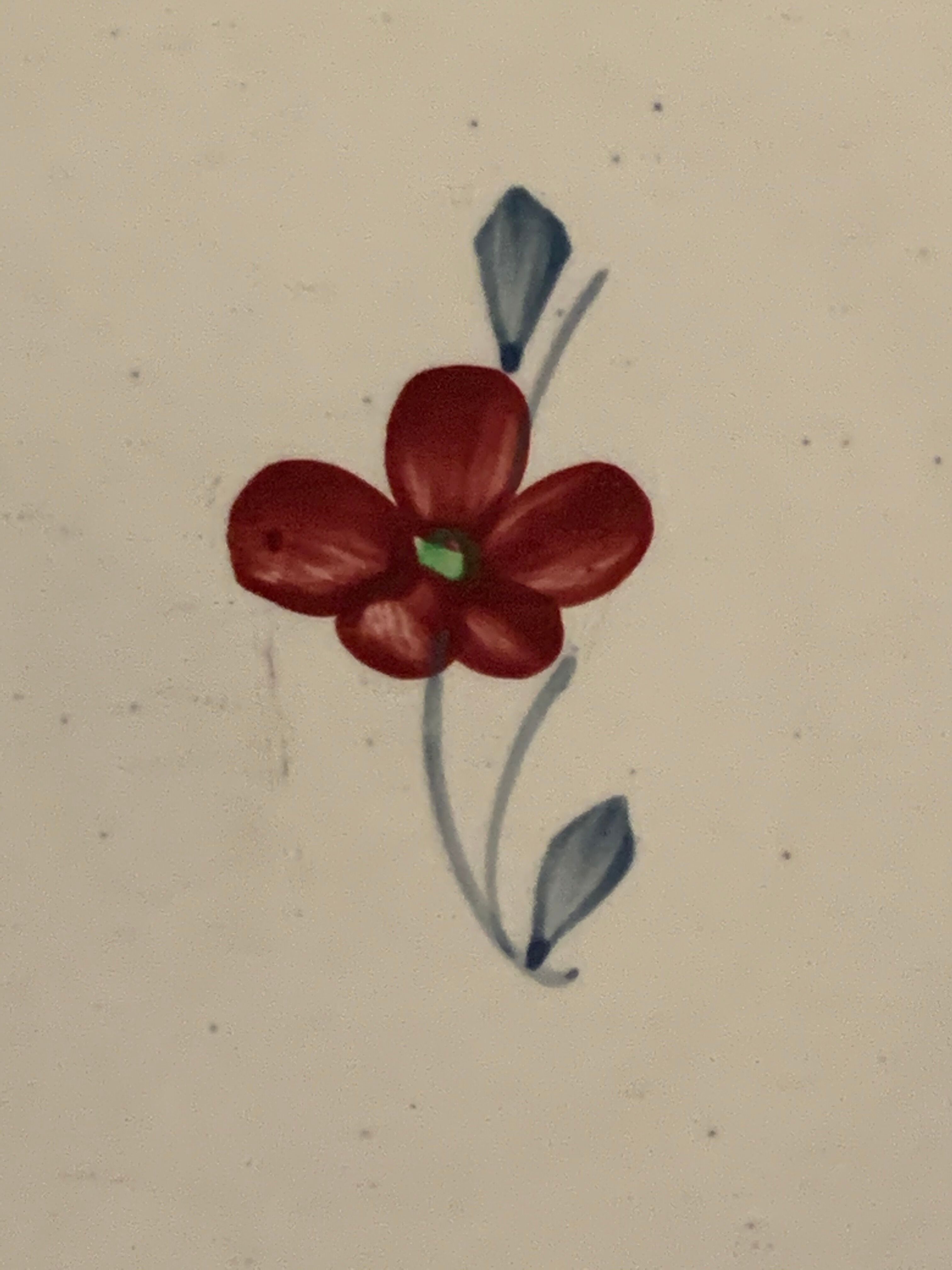 12 flat plates model Mary-Lou Digoin Sarreguemines