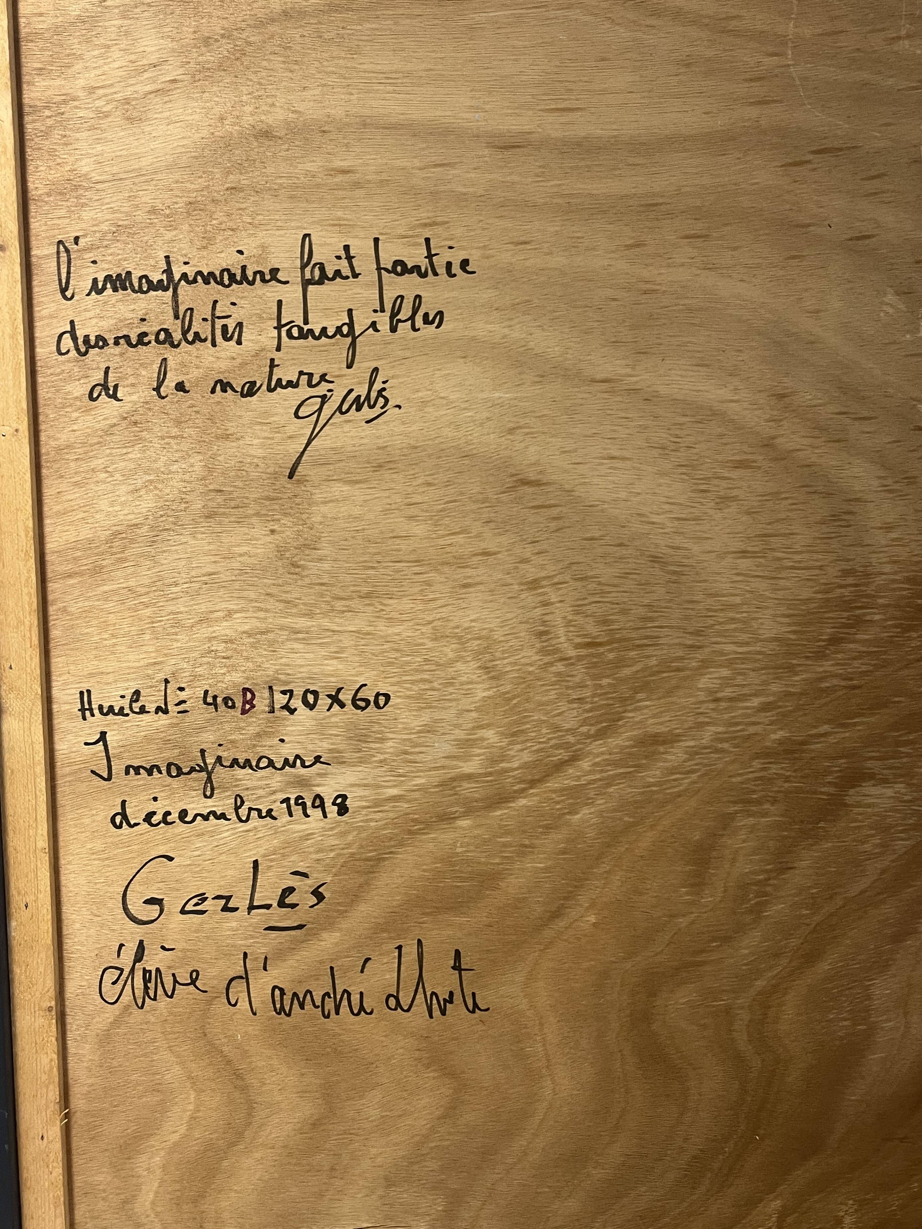 Painting by gerles, "imaginary"