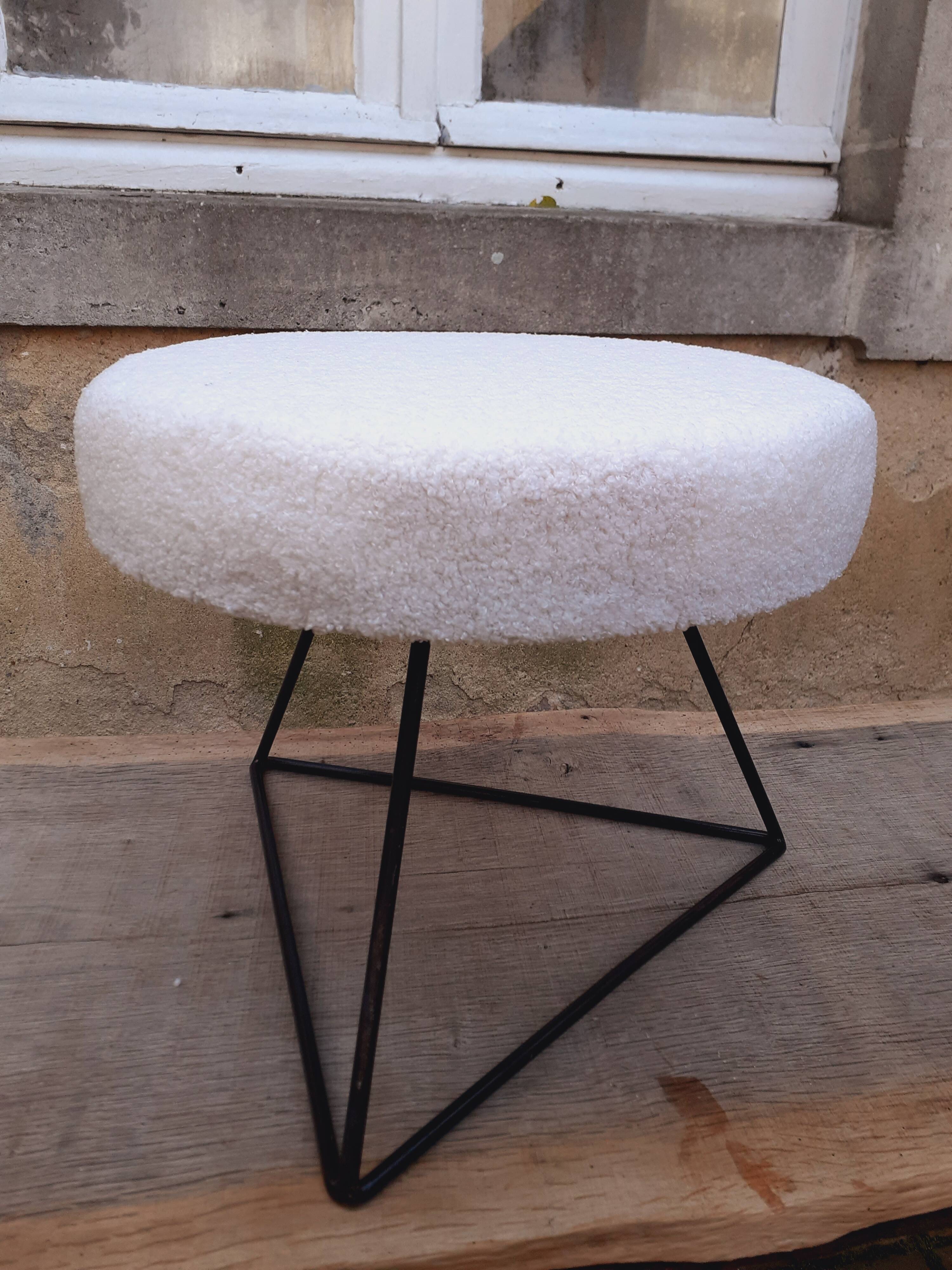 Tabouret vintage année 50