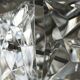 German Chromed Chandelier with Crystals from Kinkeldey, 1960s