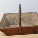 Trio of old gardener baskets
