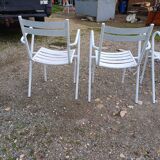 4 Fauteuils style TOLIX